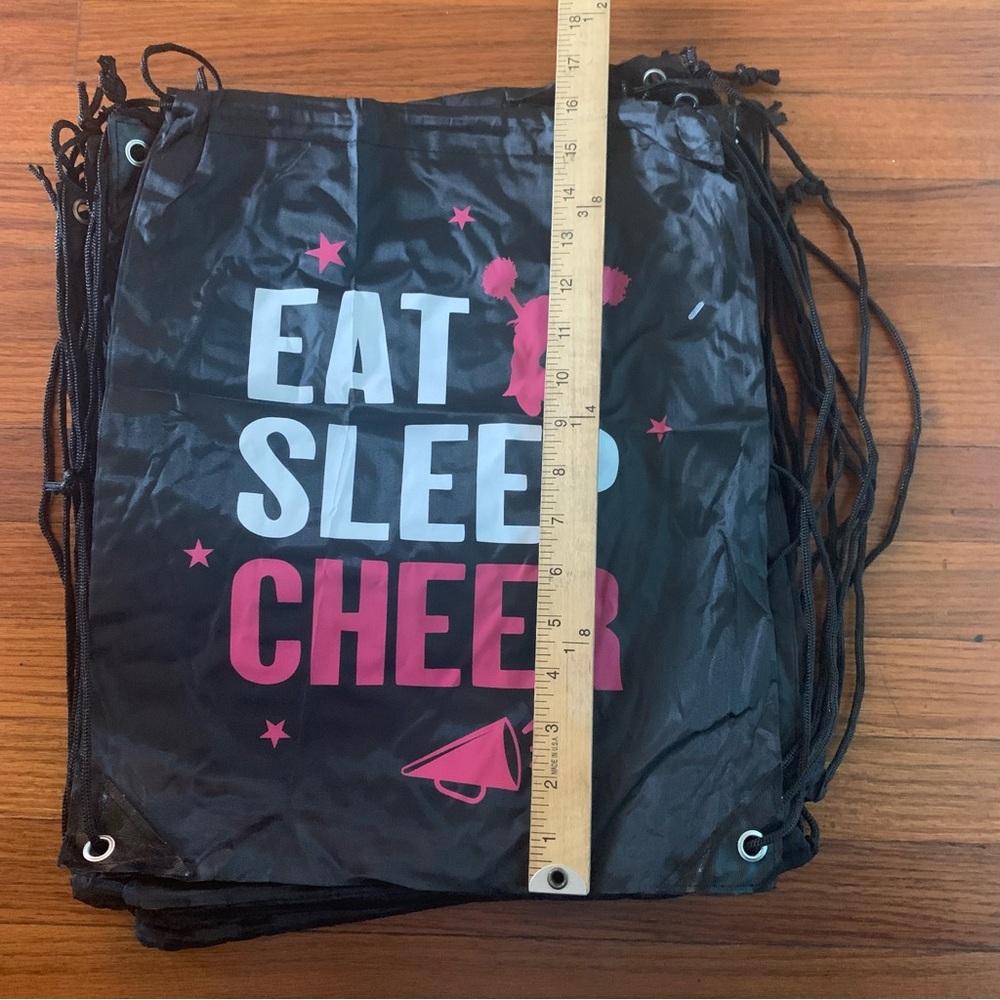8 Pcs Cheer Drawstring Backpack Cheerleading Draw… - image 4